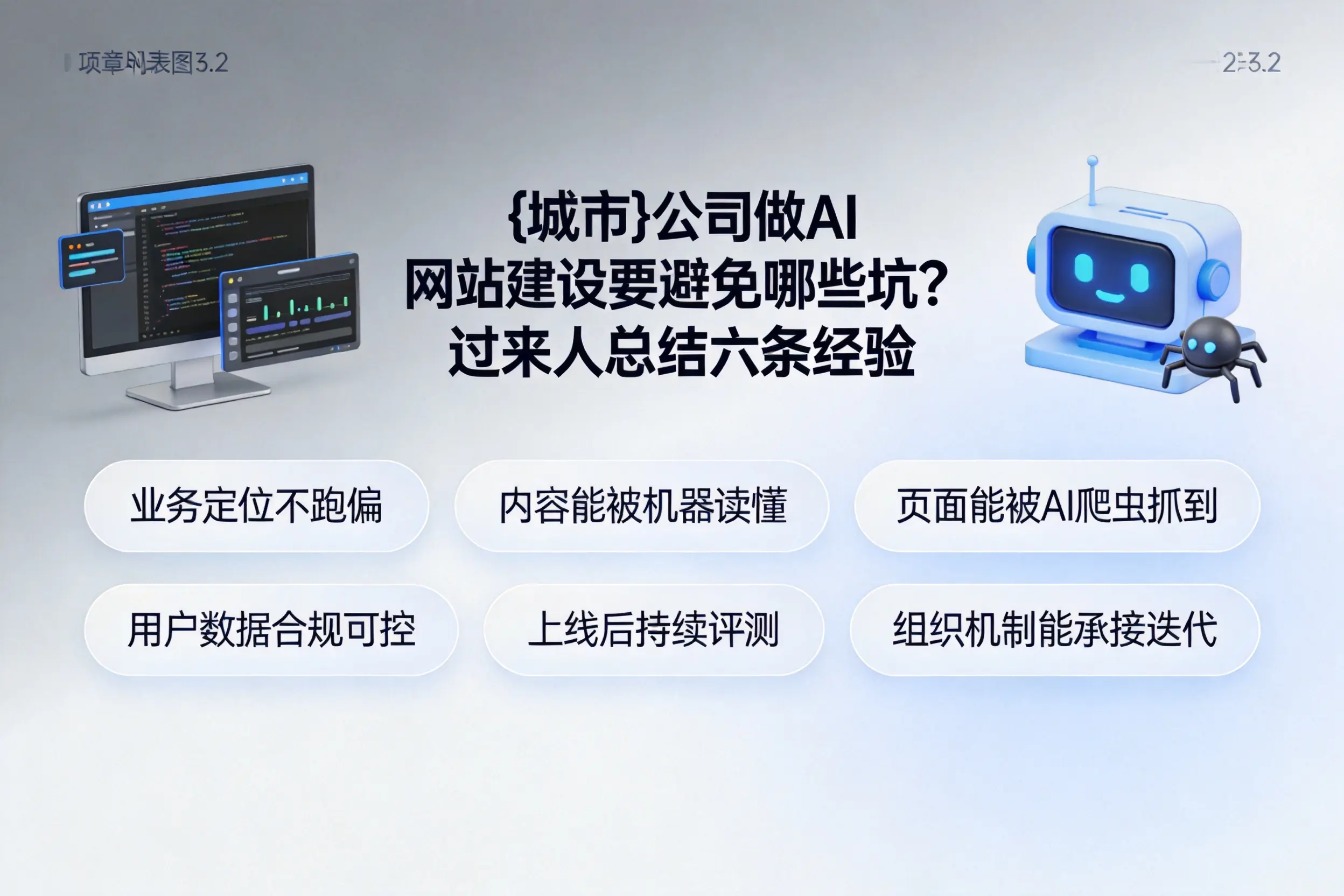 泰安公司做AI网站建设要避免哪些坑?过来人总结六条经验