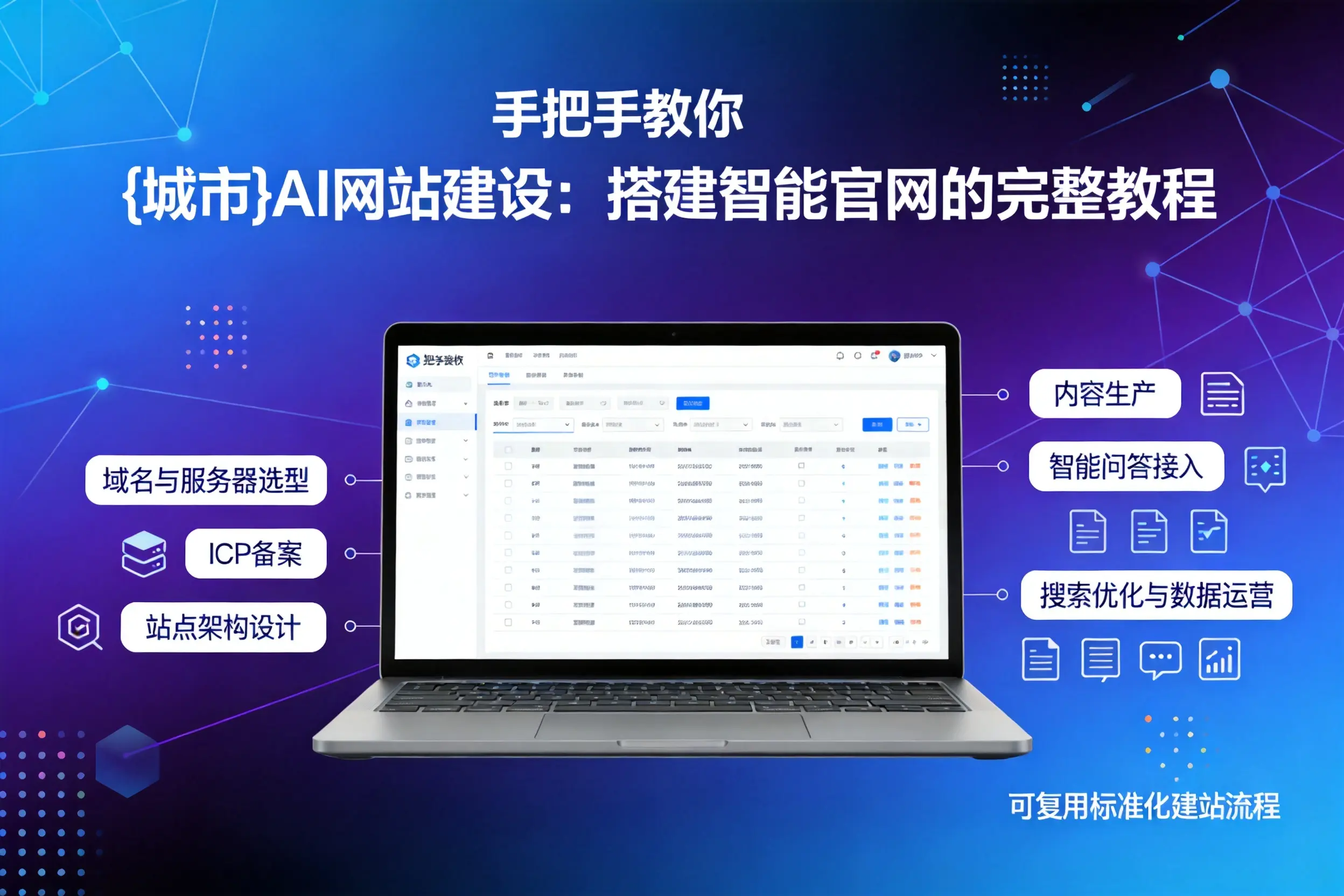 手把手教你泰安AI网站建设：搭建智能官网的完整教程